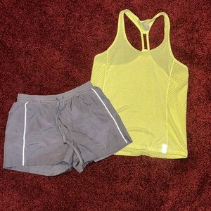 Under Armour Light Yellow Tank Top